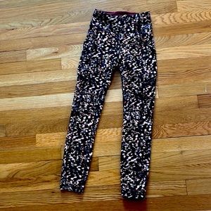 Lululemon like new multi colored leggings. Size 2.